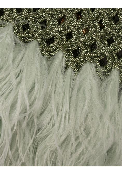 Borsa Vannifique Plumes Crisolite HIBOURAMA | CO00HIB-VANNIFIQUE PLUMESCRISOLITE